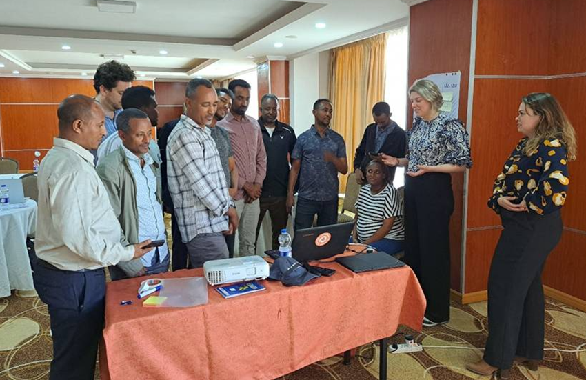 Communication training in Ethiopia Abbay