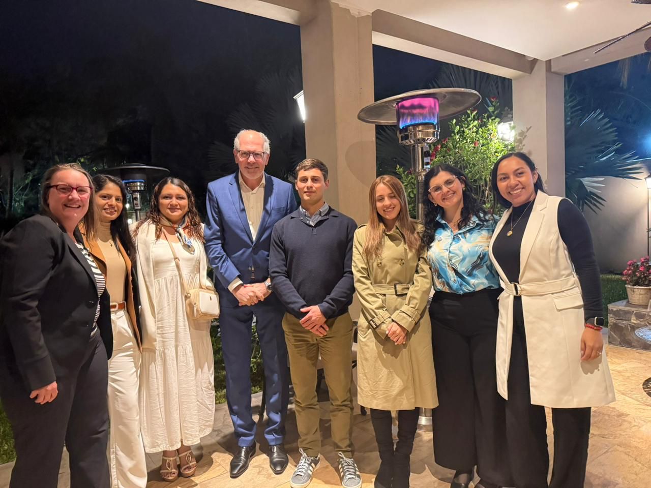 YEPs with ambassador