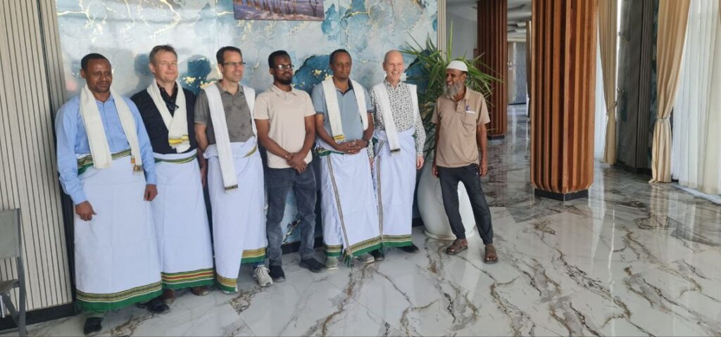 Group photo Afar region cultural clothing