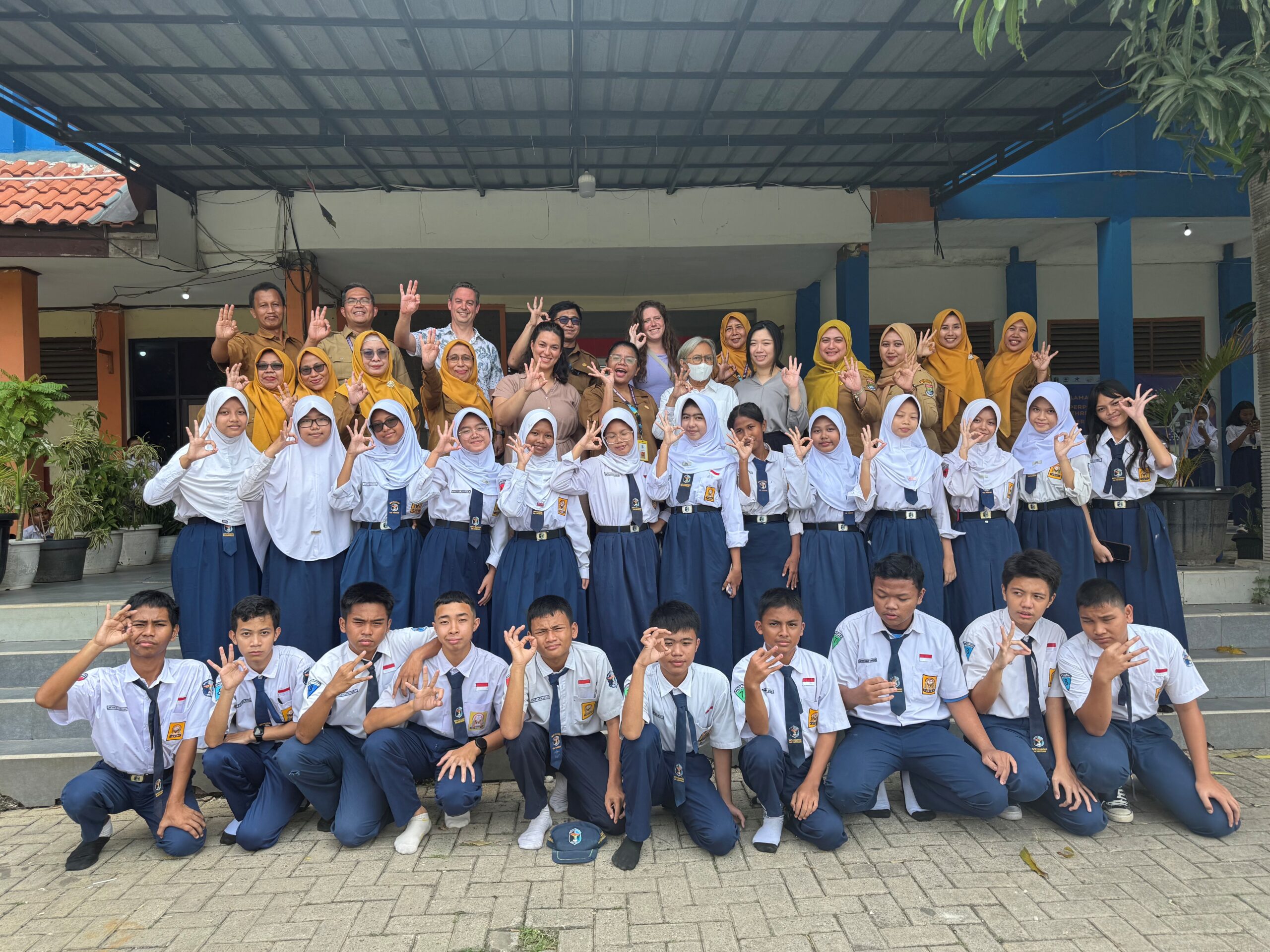 School visit and session on flood resilience<br>